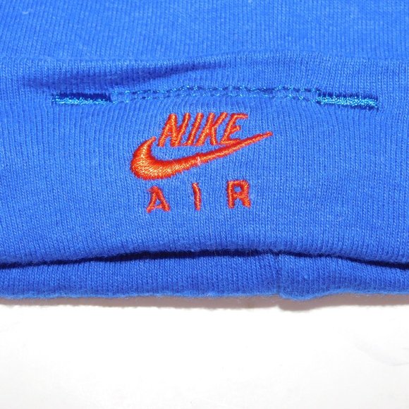 Nike Air Baby 0-6 Months Hat Blue Orange - Picture 4 of 5